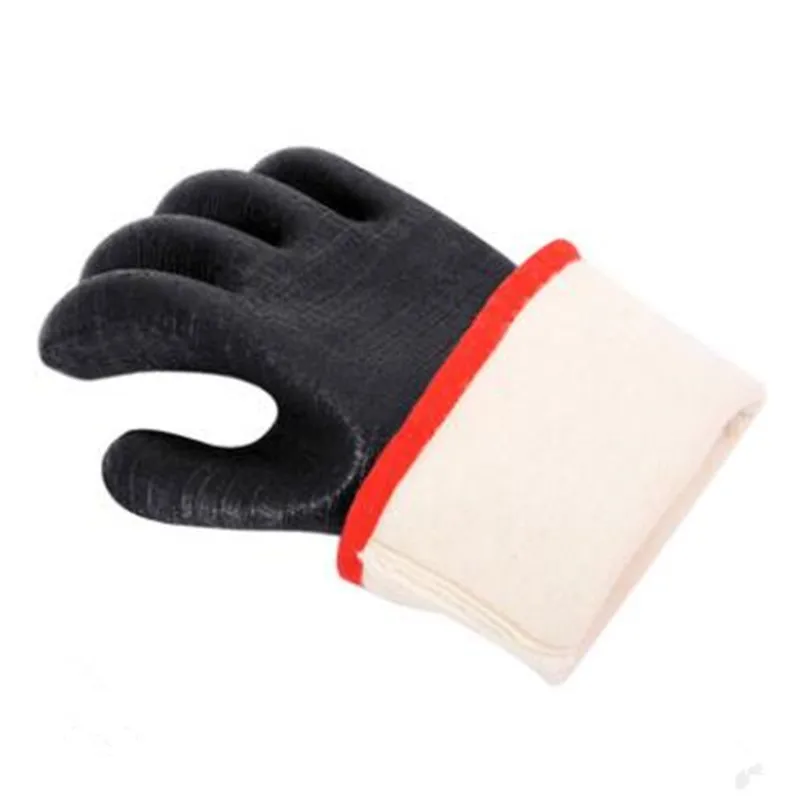 14 17Inch Heavy-duty Neoprene Resistant to High Temperature  Acid Alkali  Safety Gloves Firefighters Safety Protection Products