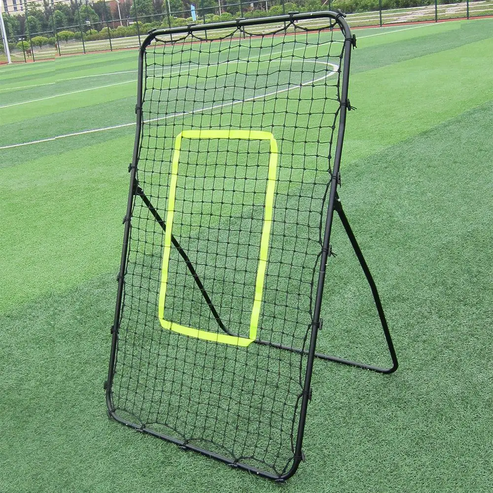 Galvanized Steel Soccer & Baseball Goal - Durable Black Design