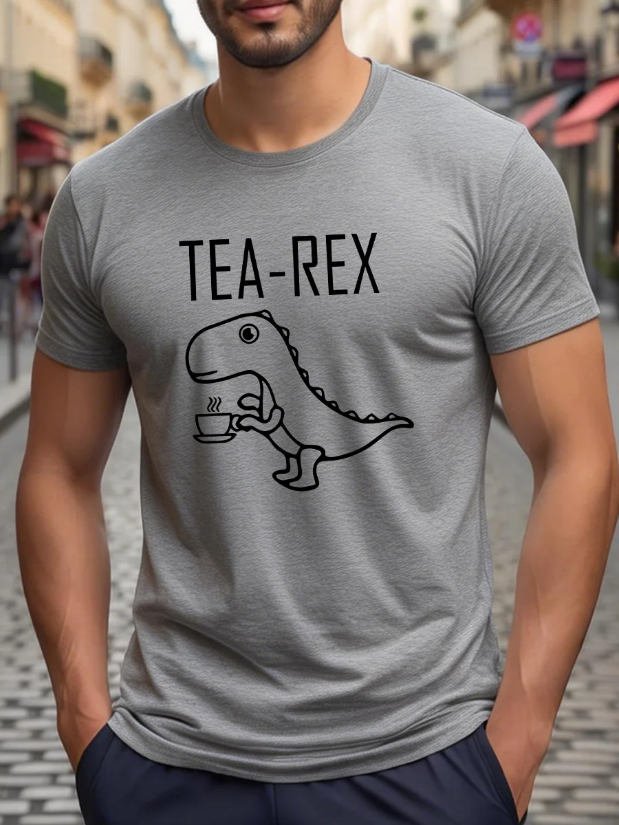 White Short Sleeve T-Shirt with 