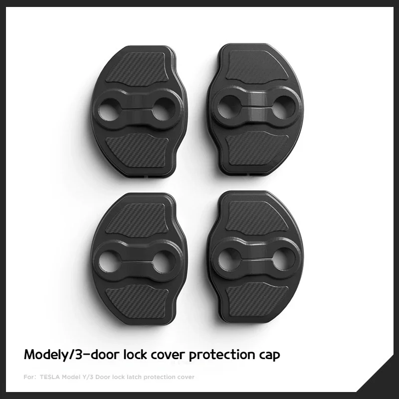 

Suitable For tesla Tesla model Y door lock cover limiter model 3 protective cover modification Car Internal accessories