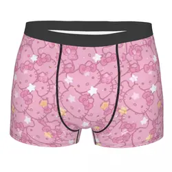 Custom Sanrio Kitty Hello Kitty Boxers Shorts Men's Cartoon Briefs Underwear Funny Underpants