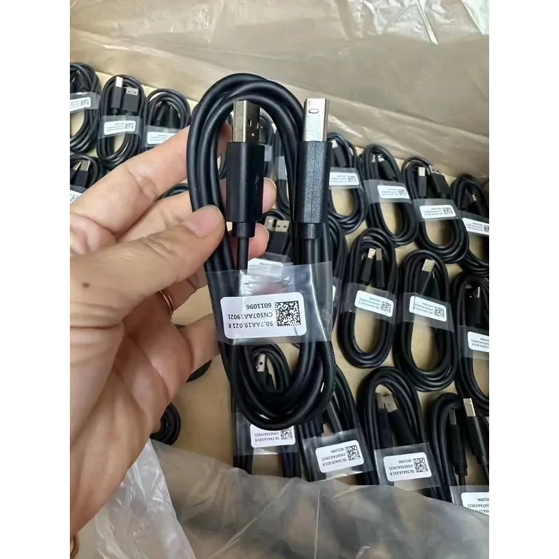 for Dell USB 2.0 Printer Cable Original Data Cord 1.8m High Speed A to B Connector for Printing Scanning Compatible with PC