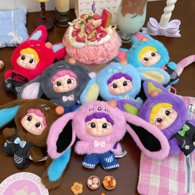 

QDODO TOYS Drum GoodGood Cowboy Помогательная сумка Серия Симпатичная виниловая глухая коробка Плюшевая кукла Модная игрушка в подарок для девочки Новый продукт на складе