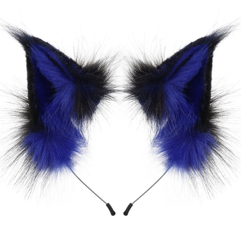 Animal Ears Headband Furry Fox Wolf Tail Costume Set for Party Cosplay Dress Up Costume Accessories view 5