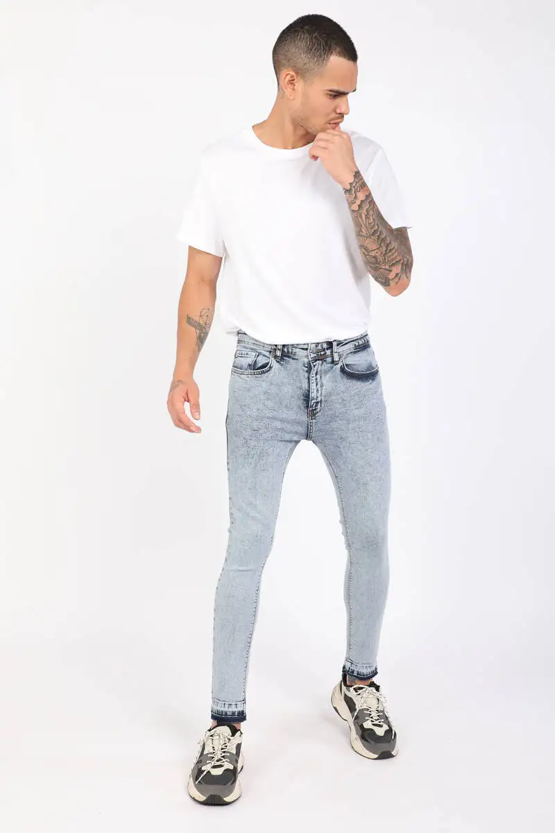 Men's trousers detailed super Skinny Fit Jean pants