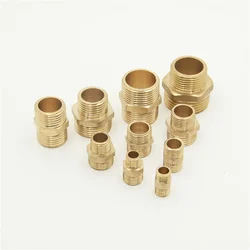 Copper Equal Diameter Double Outer External Thread 1/2 Conversion 1/4 Variable Diameter 3/8 Turns 1/8 Joint 1 Inch Change 4/3