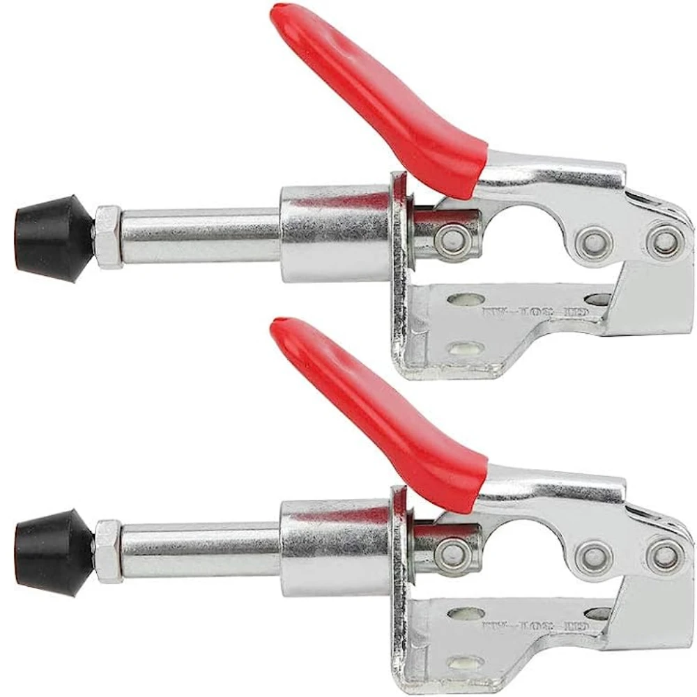 1/5PCS GH-301am Toggle Clamp Holding Latch45kg 99Lbs Clamping Force Push-pull Clamps 16mm Plunger Stroke Hand Tool Vertical Type