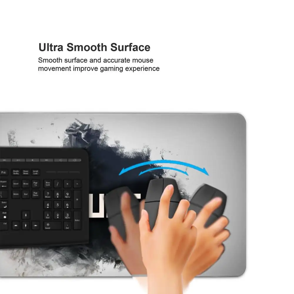 ラスト大型ゲーミングマウスパッド コンピューターマウスパッド PCゲーマー マウスマット ノートパソコンマウスパッド XXL シリコンマウスカーペット キーボードマット デスクパッド