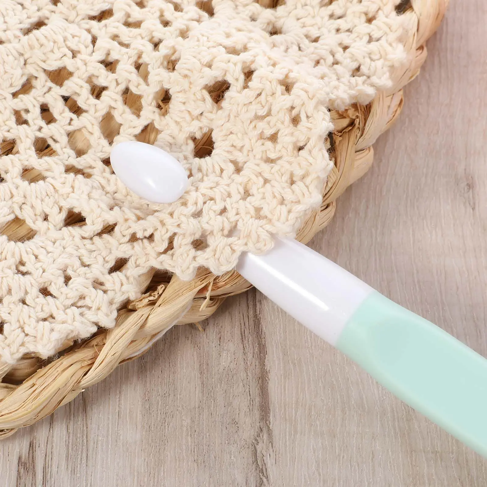 5 قطعة مجموعة خطافات كروشيه 8/10/12/15/20 مللي متر قبضة مريحة المنزل نسج الغزل الحرفية DIY أدوات الحياكة المنزلية #4