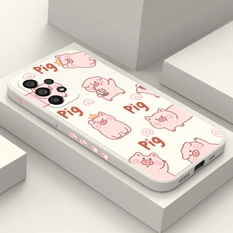 Milk Tea Pig Case F…