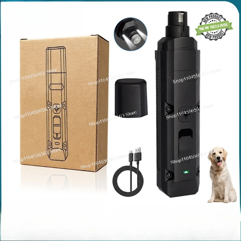 Pet Nail Grinder, Electric Paw Trimmer for Dog & Cat Toenail Care