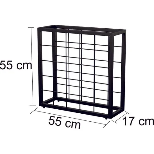 YEVA METALL Rustikalen Metall Wein Rack