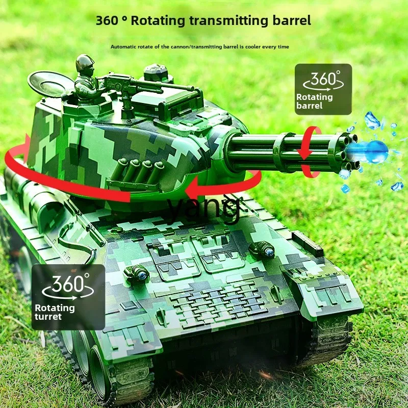 CX remote control tank can fire water bombs Children's crawler electric model car toys