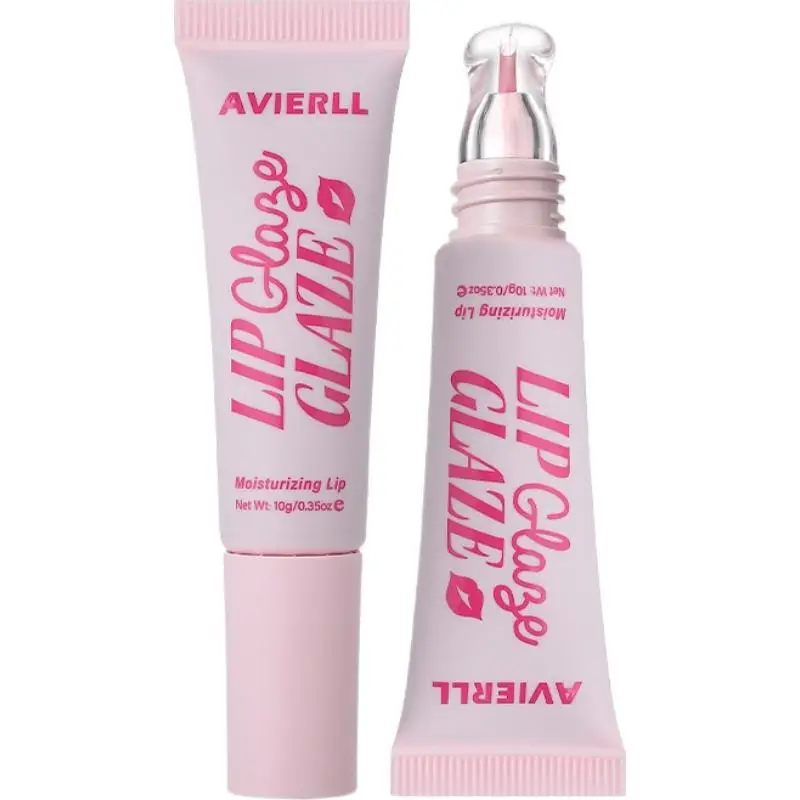 3Colors Lip Balm Moisturizing Mirror Lip Gloss Lip Vanilla Mint Iced Coffee Cake Smell Lipstick Transparent Lip Oil Makeup
