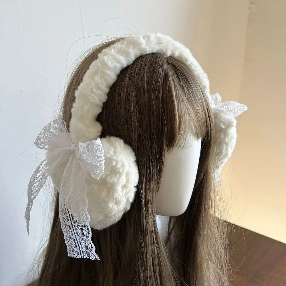 Fashion Fluffy Earmuffs Coldproof Keep Warm Earflaps Versatile Thickened Cycling Earmuffs Winter