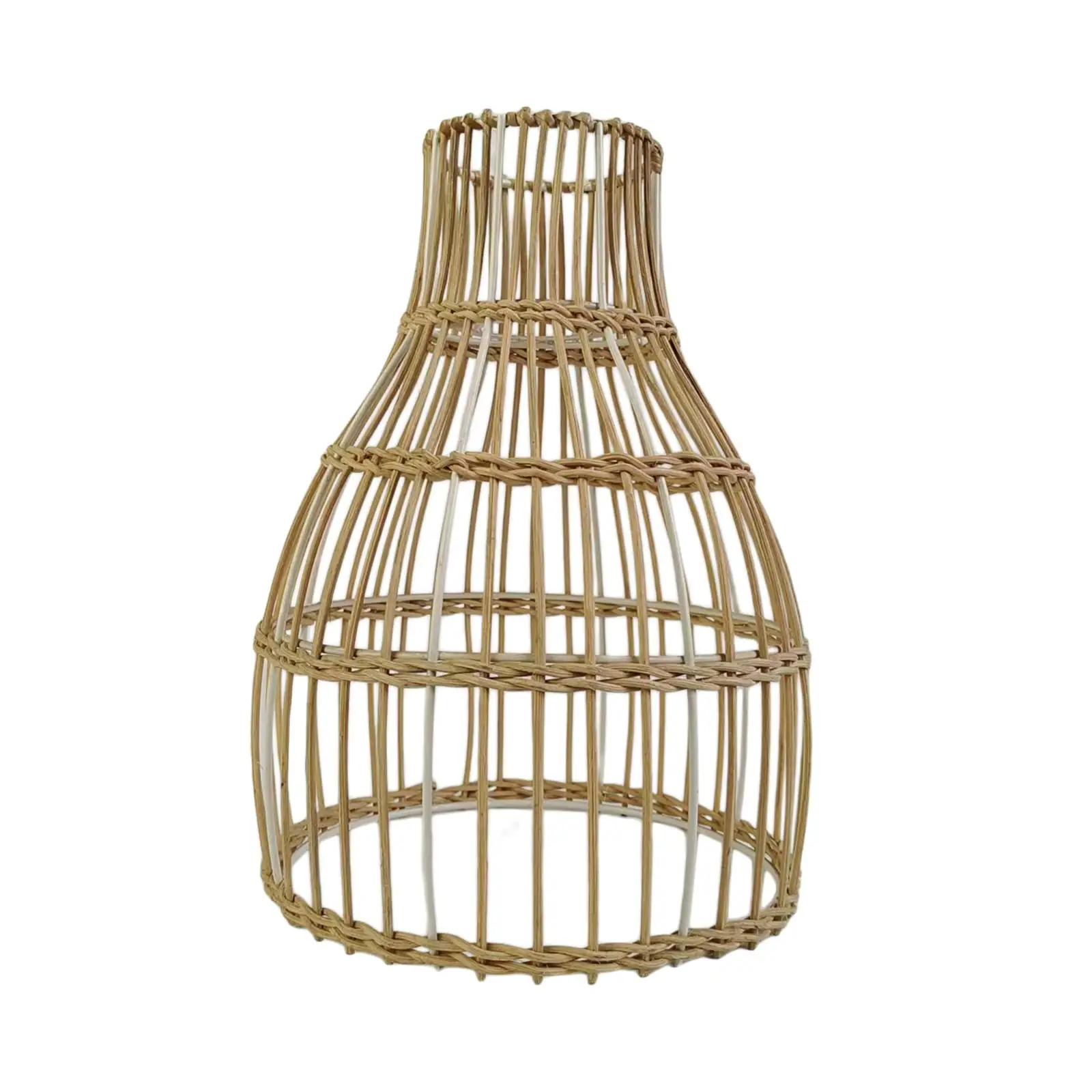 Ceiling Pendant Light Shade Decor Hanging Weaved Handmade Rustic Wicker Lamp
