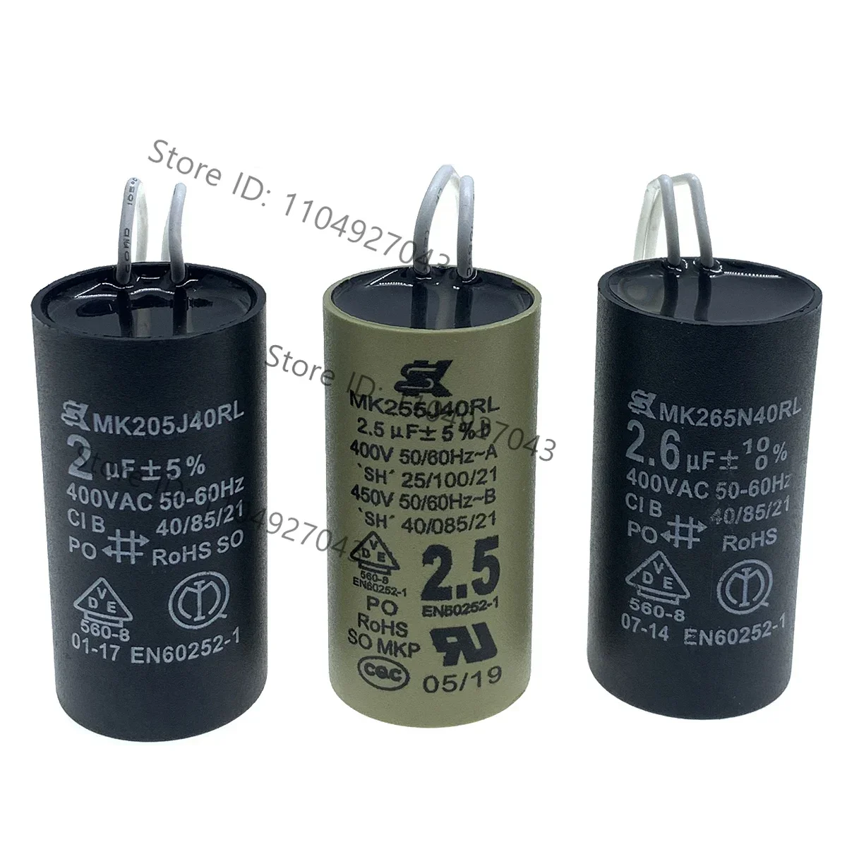1pcs Gas Boiler Part Water Circulation Pump Capacitor MK205J40RL MK255J40RL 2.0uF 2.5uF For Wilo & Grundfos