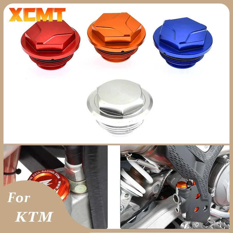 Motorcycles CNC Rear Brake Reservoir Cover Cap For GasGas EX MC 250 300 450 KTM EXC XCW XCFW SX SXF XC For Brembo Parts