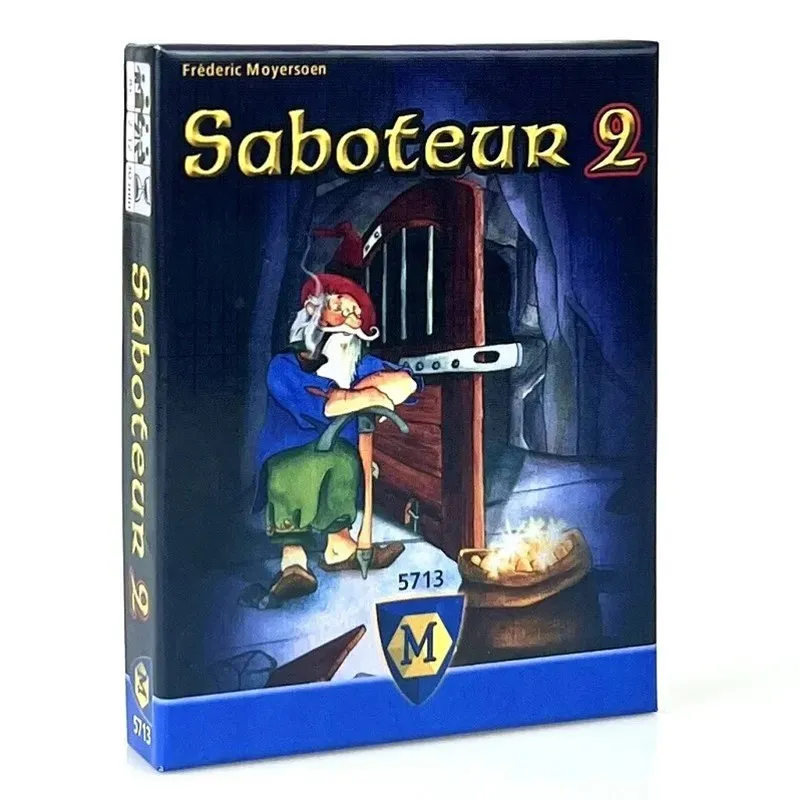 Saboteur Game2 Table Games Funny Board Card Games for Families Party Dwarf Gold Mine Digging Miner Board Game