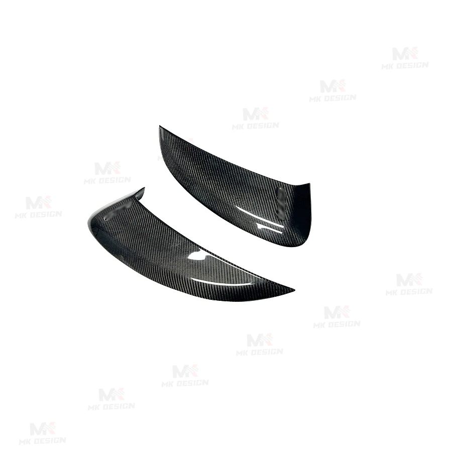 مجارف جانبية من ألياف الكربون قنوات تنفيس الهواء لبورشه 718 981 كايمان بوكستر 2013-2017 حاجز جانبي يغل فتحات الهواء أغطية الكسوة #2