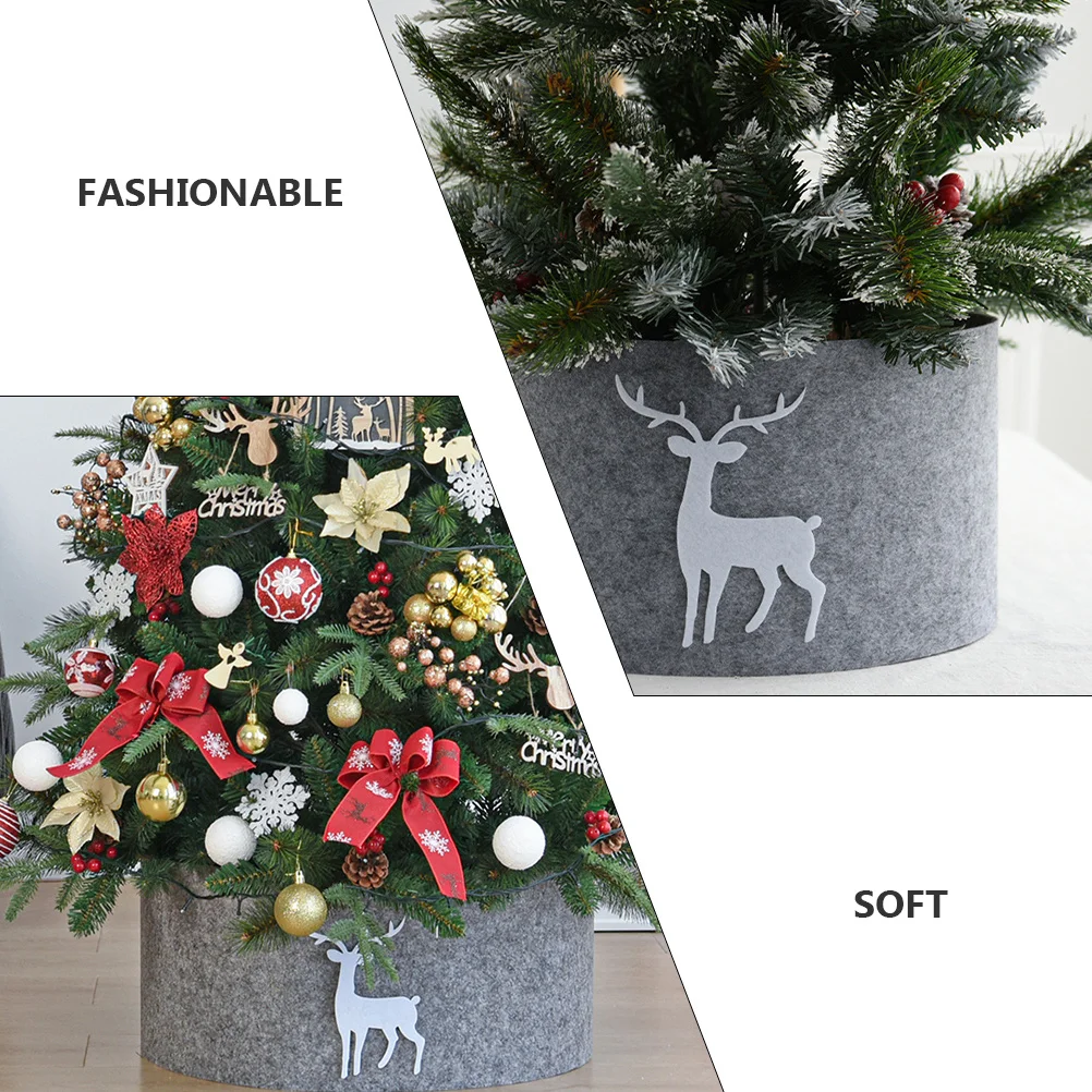 

Christmas Xmas Mat Decorative Apron For Holiday Party Decorative Tree Skirt Home Hotel Decoration Unique Xmas Tree Apron Gift