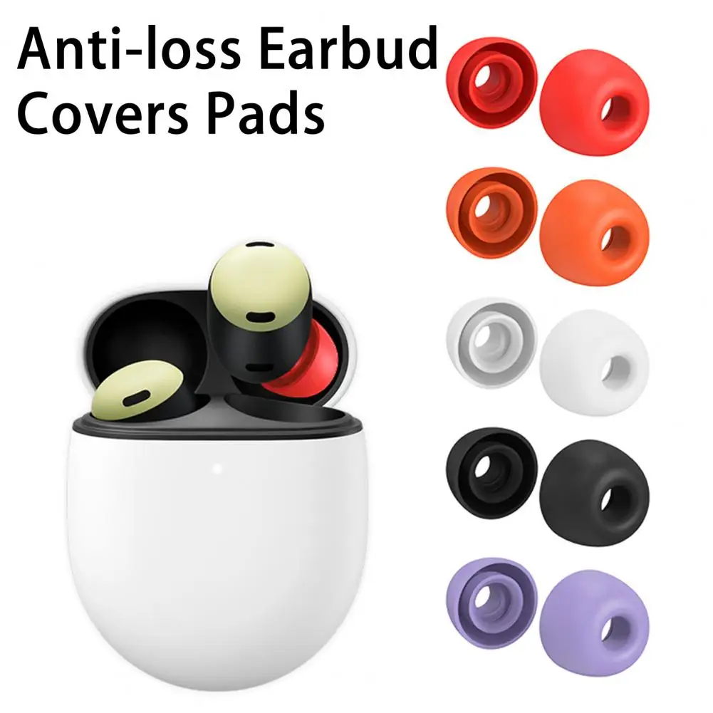 

10Pcs Earphone Tips Comfortable Wearing Silicone Mini Anti-Slip Earbud Covers Eartips Cushions For Pixel Buds Pro Tips Earplug