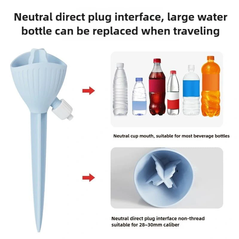 5 قطعة نظام الري بالتنقيط التلقائي | معدل التدفق القابل للتعديل | مسامير ذاتية السقي للنباتات | لا حاجة للطاقة #4