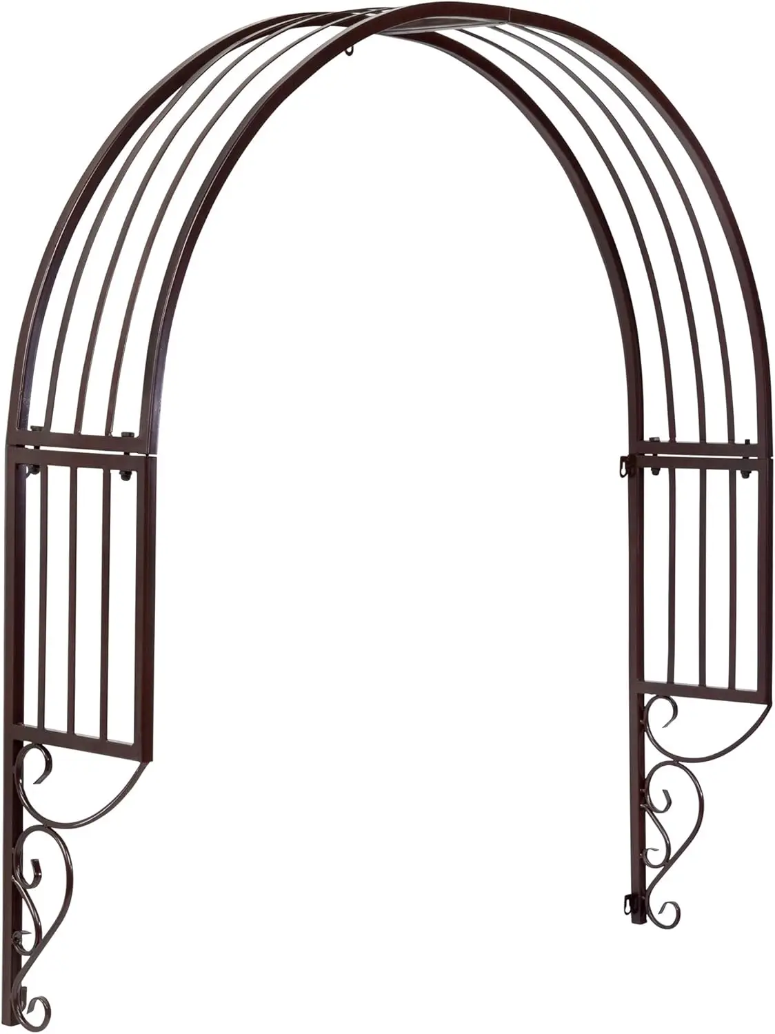 FZ91579 Thornbury Ornamental metal Garden Window Trellis, Set of 2