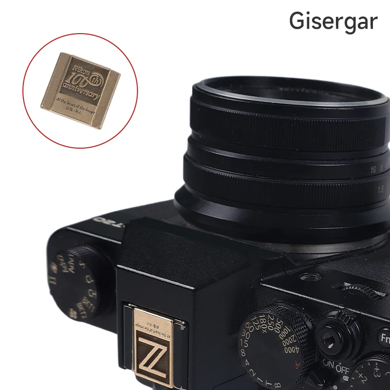 camera accessory hot boot cover flash camera hot boot cover metal Used for Nikon Z7II DSLR digital camera Nikon universal style