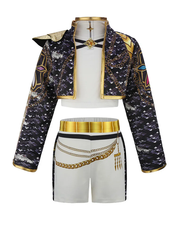 Nieuwe K-POP Meisjes Sets 2026 Nieuwe Mode Kinderen Pakken Kinderen Jassen Broek Outfits Tiener Casual Lente Kleding 4-12 jaar Oud - afbeelding 2