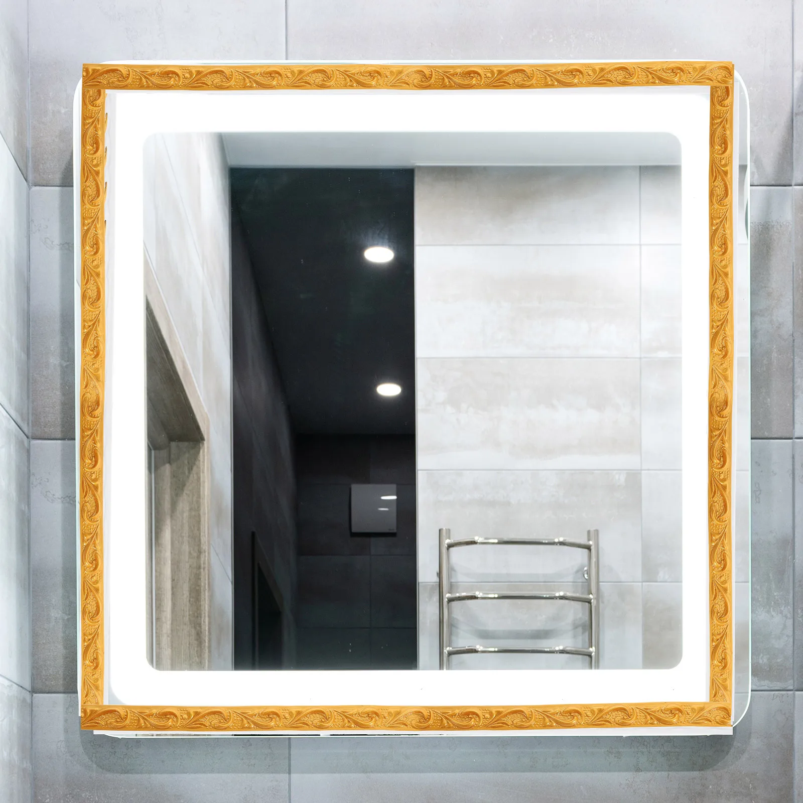 

Self-adhesive Decorative Strips Wall Trim Molding Corner Moulding Golden Peel and Stick Baby