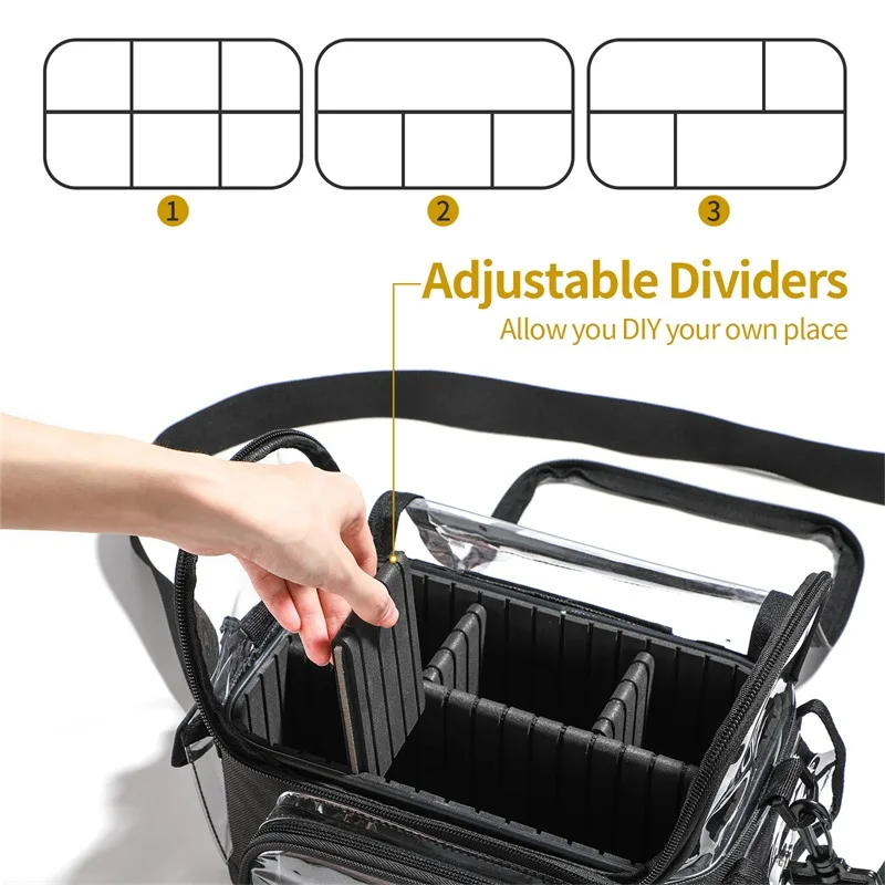PVC Women's Cosmetic Bags Salon Makeup Tool Backpack Hairdressing Storage Transparent Waterproof Travel Bag Barber Accessories