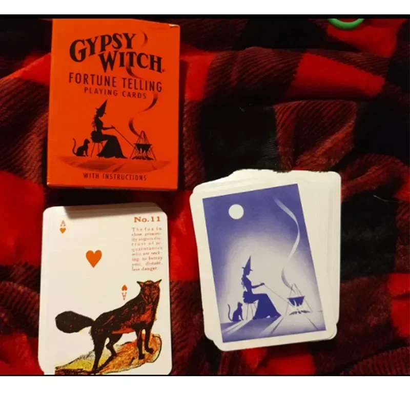 Gypsy Witch Fortune Cards Lenormand Deck Tarot Cards For Beginners Oracle Card Game Board Game Toy