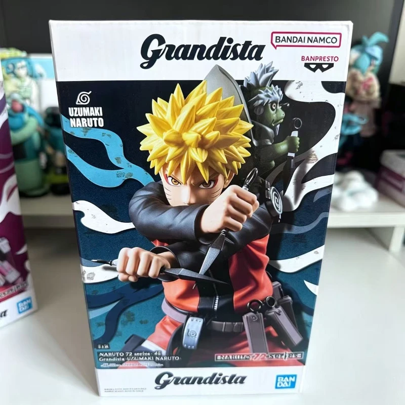 

Original Studio Bandai Glasses Factory Grandista Naruto new movable figure doll model toy collection ornament holiday gift