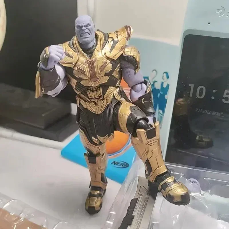 

Iron Man Mark 85 5th Action Figure In Stock Bandai S.H.Figuart Thanos 2023 Edition (The Infinity Saga) Collectible Birthday Gift