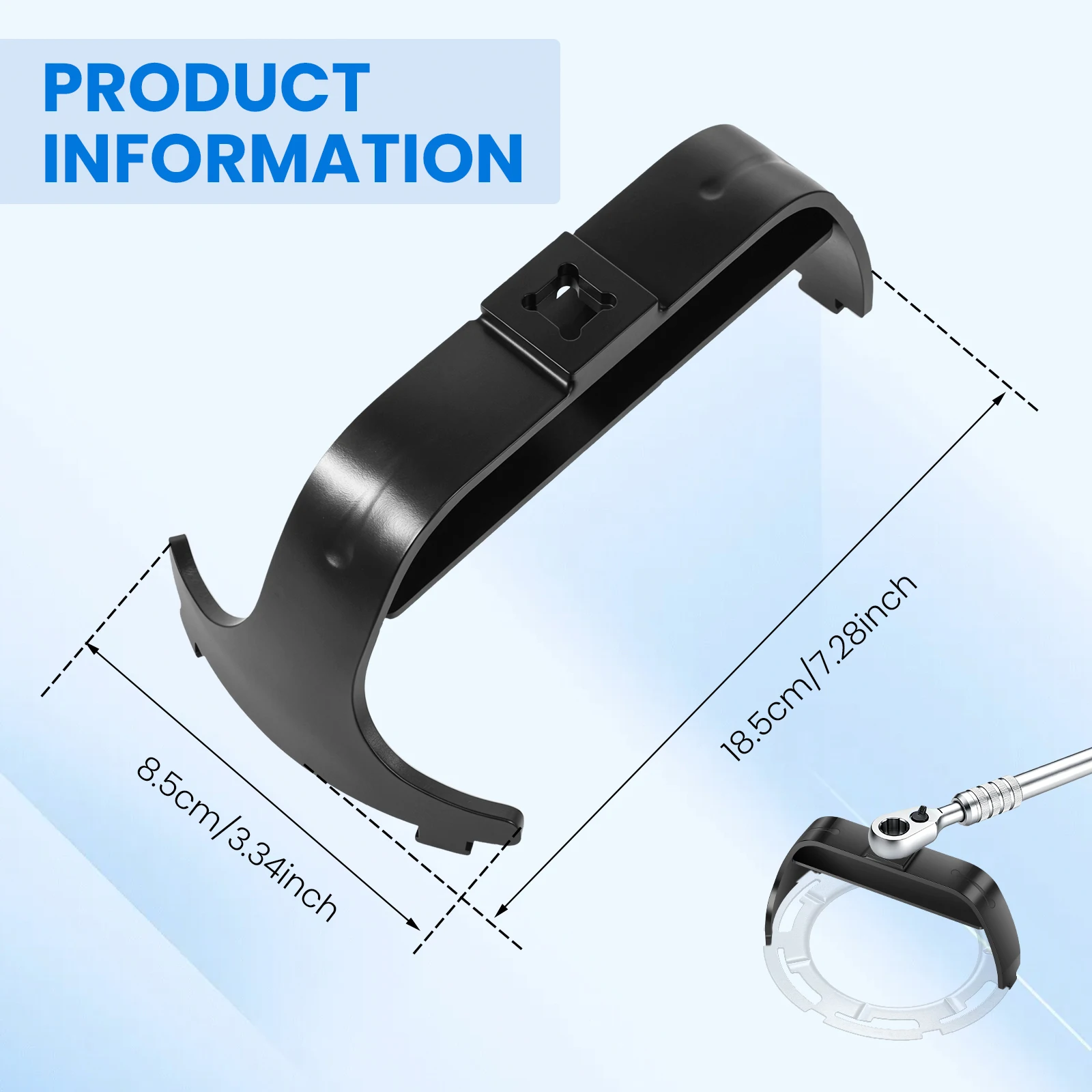 Fuel Tank Lock Ring Tools High Carbon Steel Fuel Pump Removal and Installation Tools Universal Fuel Pump Wrench for Auto Repair