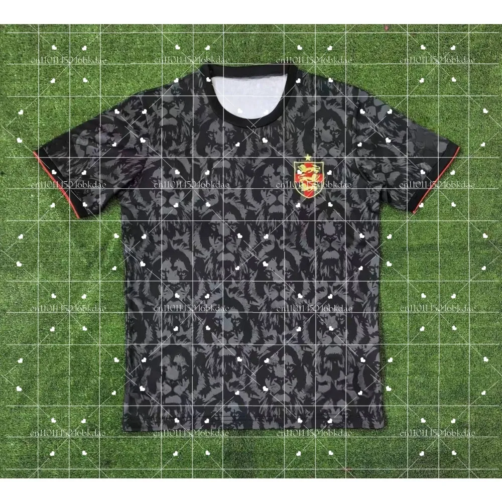 

24-25 England Special Edition Fan Edition Football Shirt T-shirt Short Sleeve Top Hot Selling Men's Children's Training Shirt