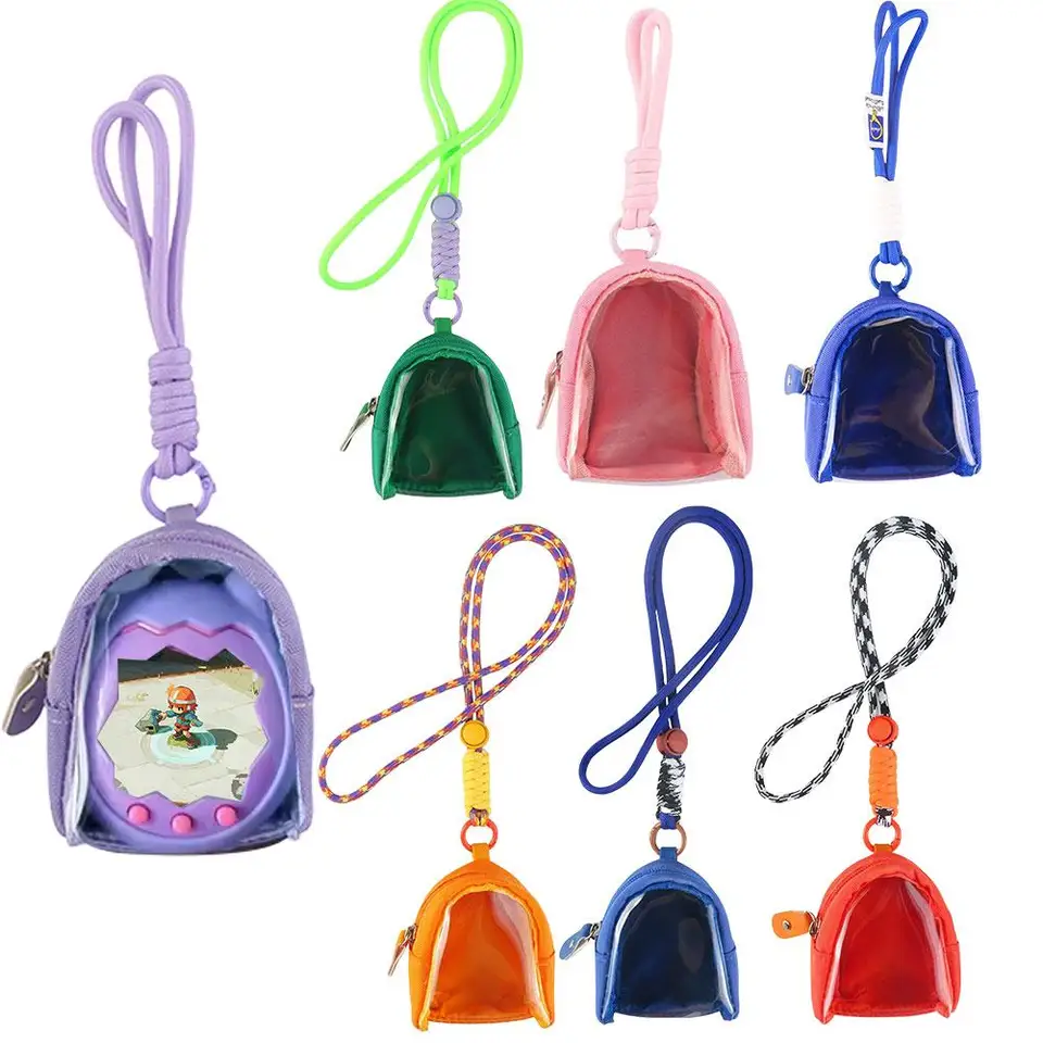 Funda Protectora EVA Para Tamagotchi Paradise Y Nano-Mals – Estuche Rígido Con Cordón, Bolsillo De Malla Y Mosquetón, A Prueba De Golpes Y Polvo