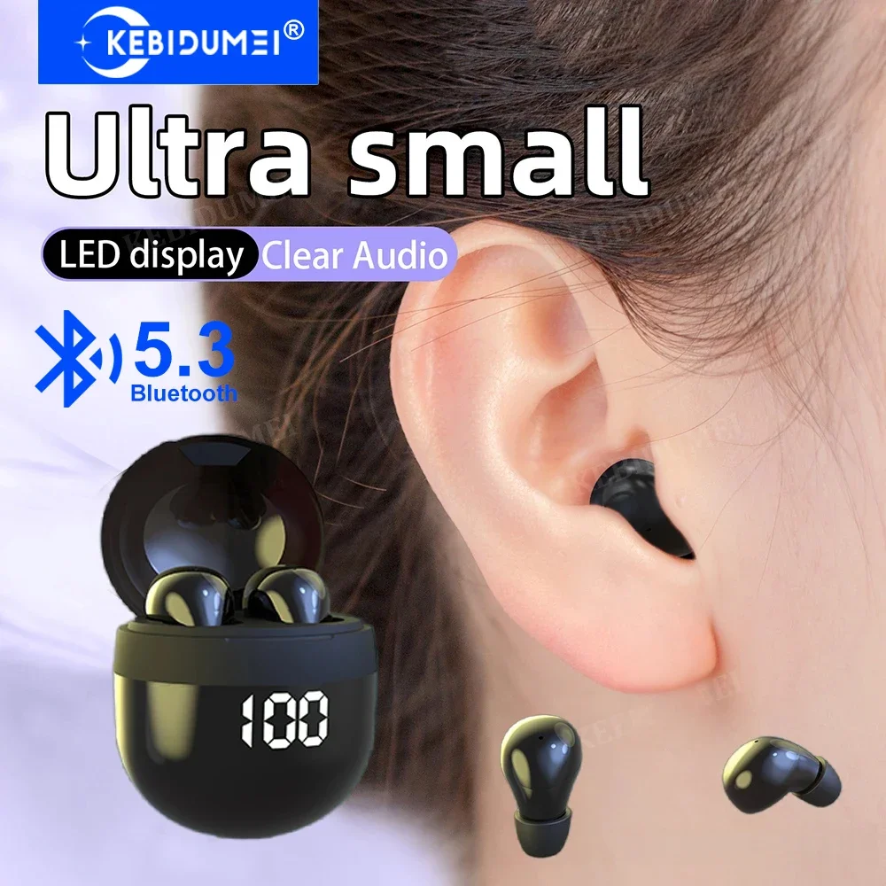 Bezprzewodowe mini słuchawki Bluetooth 5.3