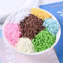 50g/Pack Color Simulation Chocolate Chip Polymer Clay Sprinkles DIY Candy Fake Cake Dessert Modle Decor Child Toy Craft Supplies