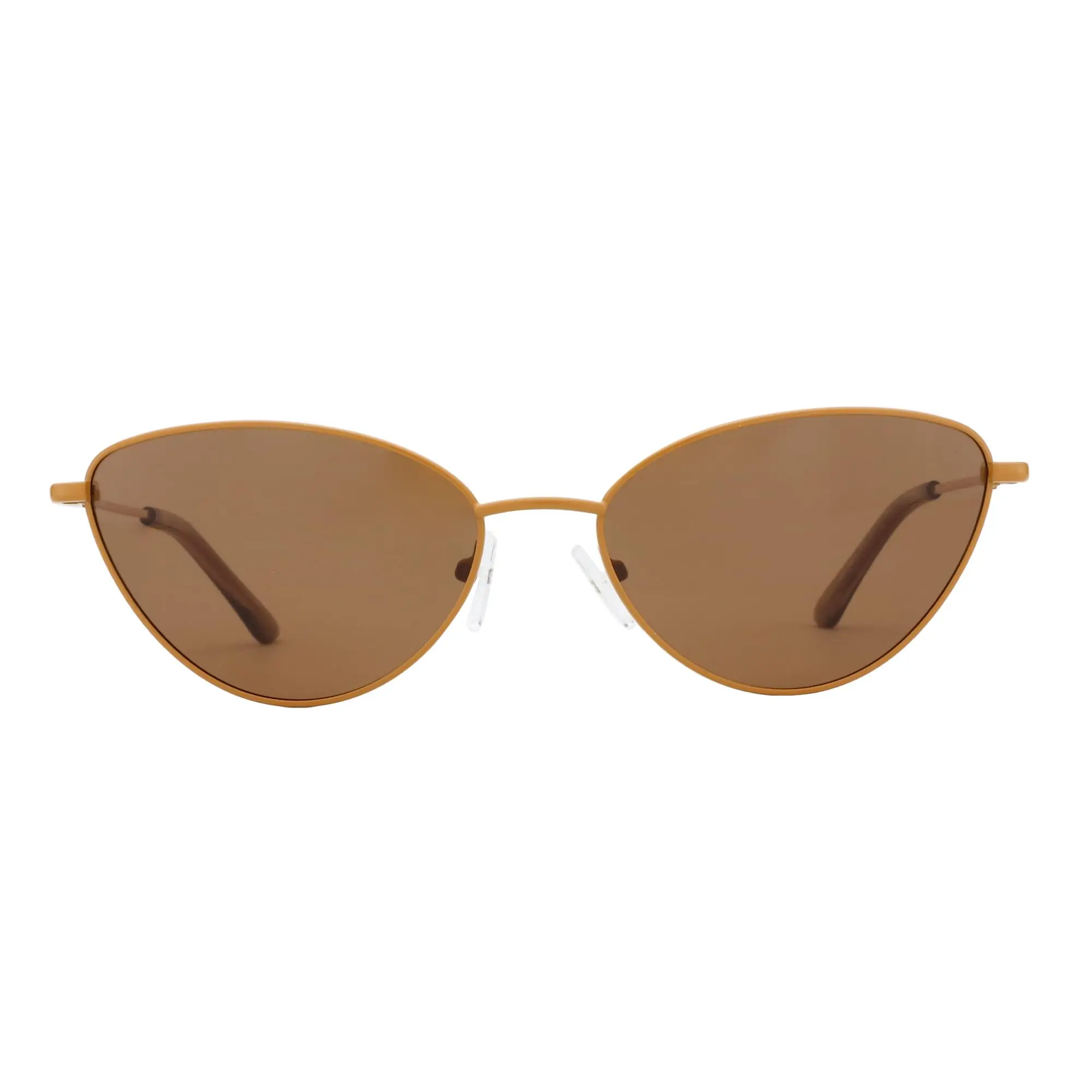 ZENOTTIC Ladies Fashion Small Cat Eye Sunglasses Fashion Narrow Metal Frame Polarized Sun Glasses UV Protection for Women - Image 3