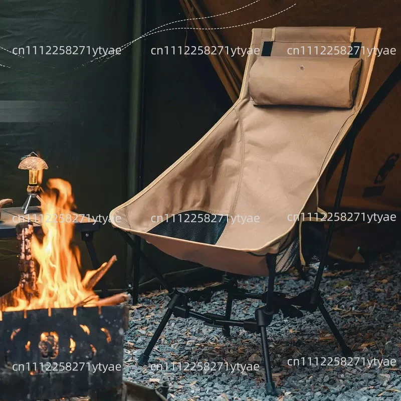 Camping Folding Chair Lightweight Portable High Back Tourist Chairs for Hiking Relaxing