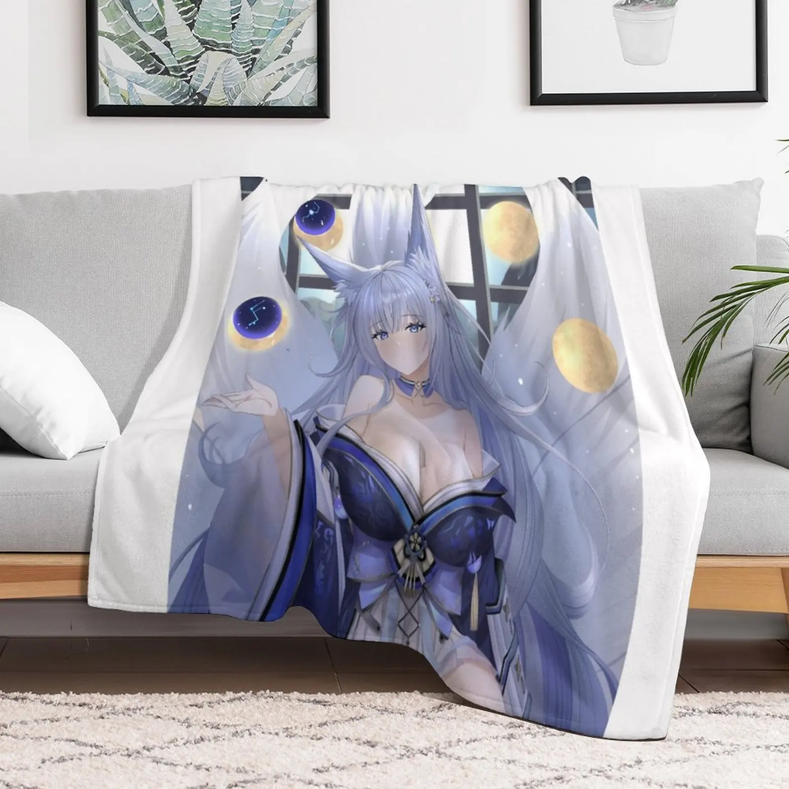 

Shinano Azur Lane Throw Blanket Beach Sofa Quilt Blankets