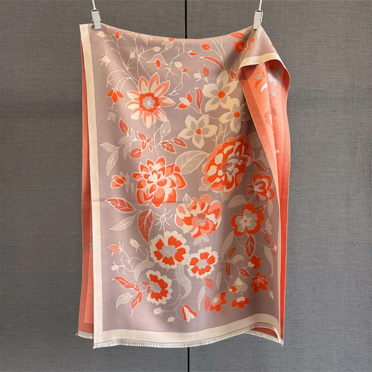 جديد الكشمير وشاح المرأة سميكة الدافئة الشتاء بطانية العلامة التجارية الإناث الفاخرة شال التفاف Bufanda 2025 المعطف Echarpe الباشمينا فولارد