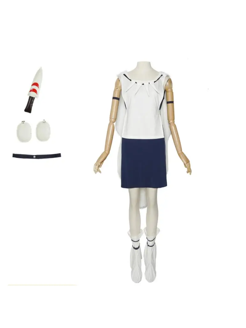 Princess Mononoke Cosplay Costume Women's Ghost Princess Movie Anime Second Hand Small Snowflake Halloween Special Offer