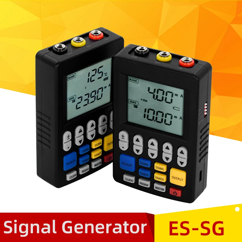 Source Signal Generator Adjustable Current Voltage 0-10V Simulator 4-20mA sinal Sources Transmitter Calibrator