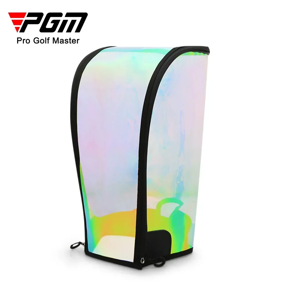 PGM Universal Golf Bag Cap Waterproof Dustproof Protect Hat Cover Adjustable Magic Stick  Colorful Transparent QB072