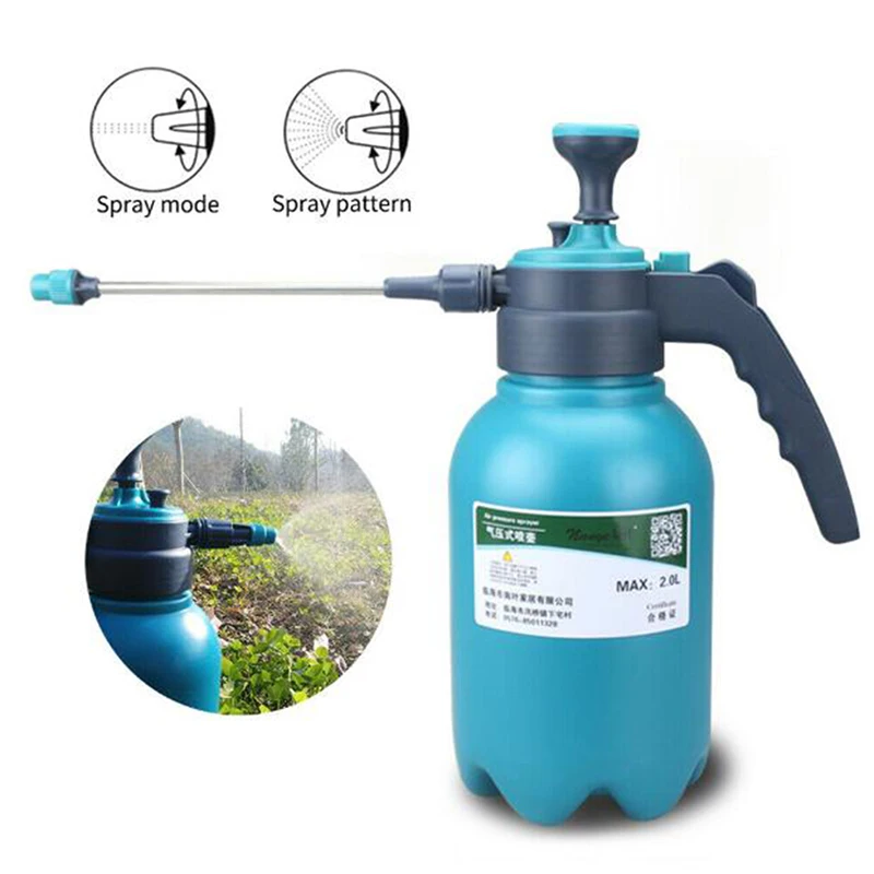 

2L Water Chemical Sprayer Pressure Garden Portable Handheld Spray Bottle