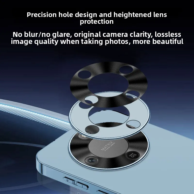 Etui For Honor Magic8 Lite X9D Nowe Modne Elektroplaterowane Matowe Przyjazne dla Skóry Odporne na Upadki Etui na Honor X9d X70 Funda — zdjęcie produktu 4