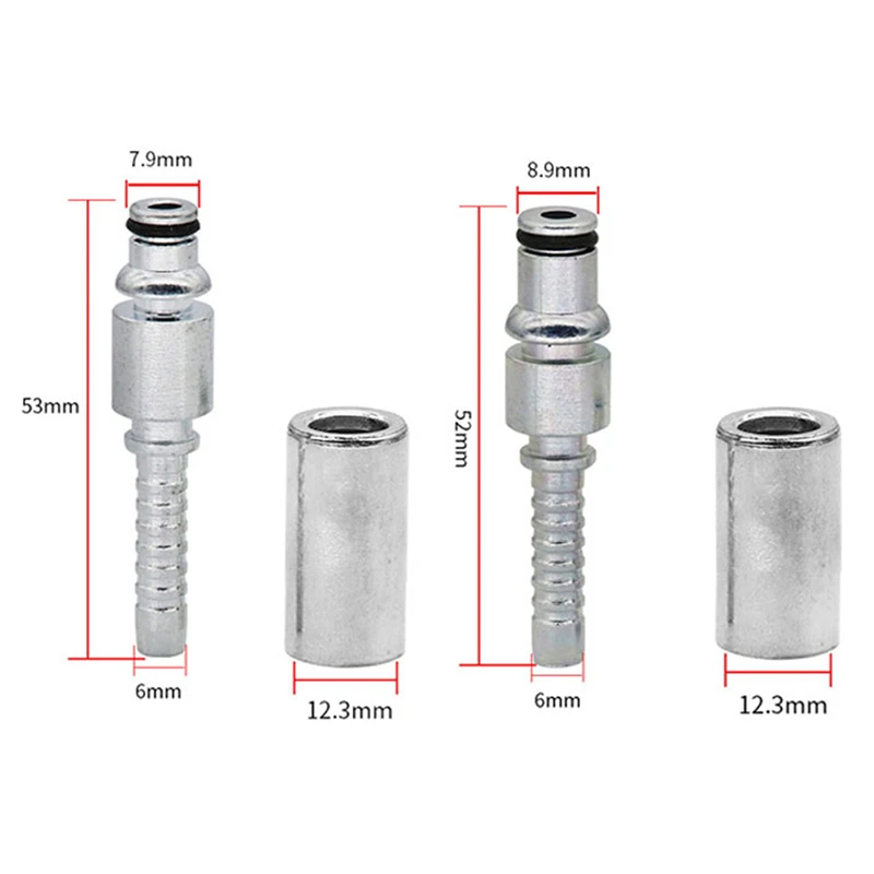 1Set High Pressure Washer Hose Fitting Connector for Karcher AR Repairing Adaptor With Socket